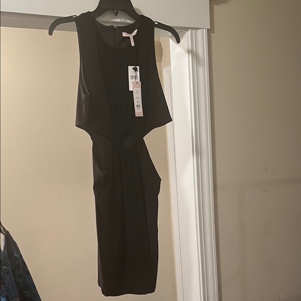 Chic Black Cutout Dress